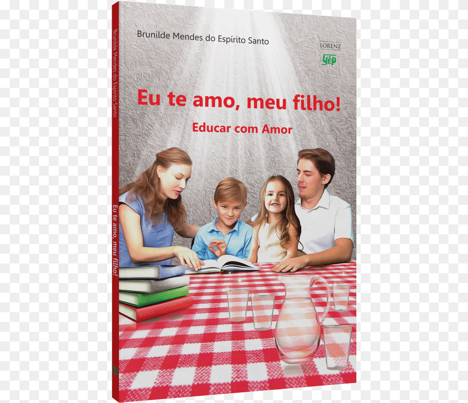 Eu Te Amo Meu Filho Educar Com Amor Book Cover, Teen, Table, Publication, Dining Table Free Png Download