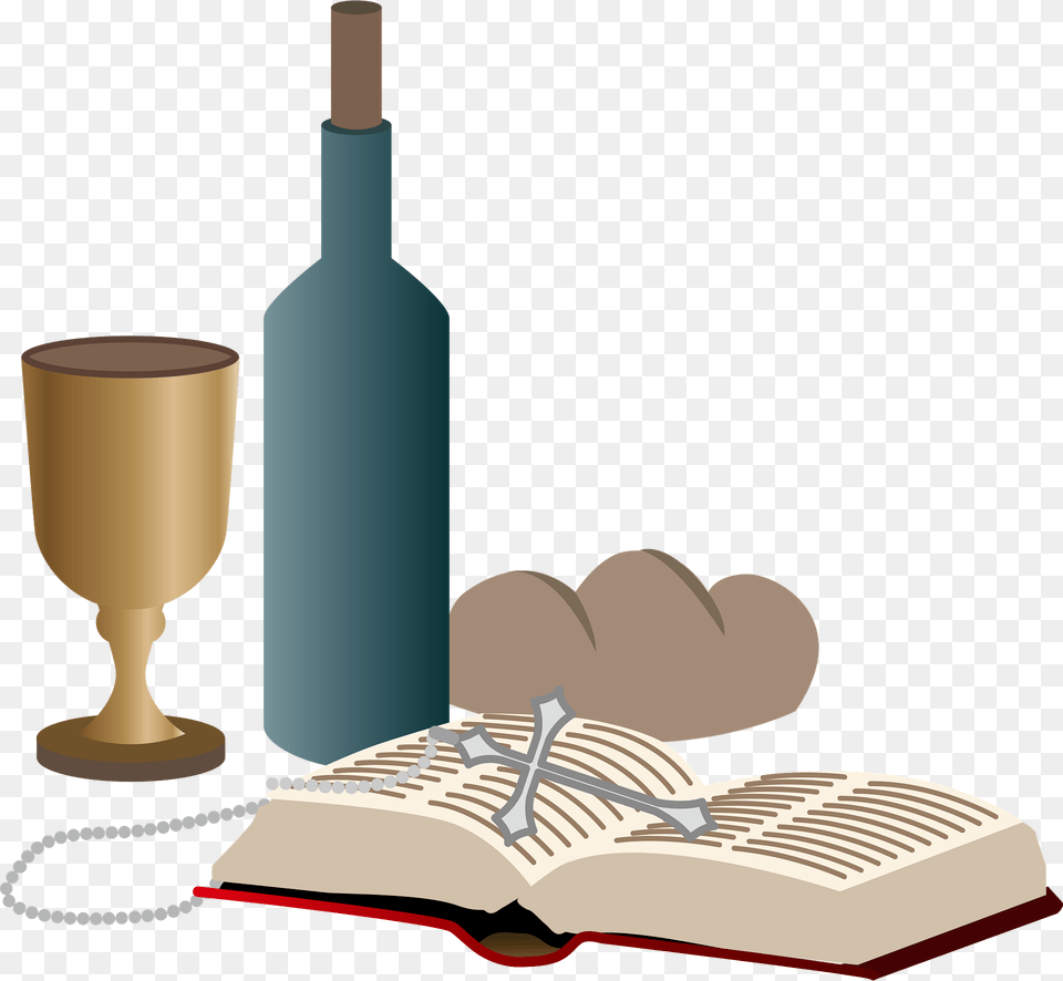 Eucharist Clipart, Glass, Alcohol, Beverage, Bottle Free Png Download
