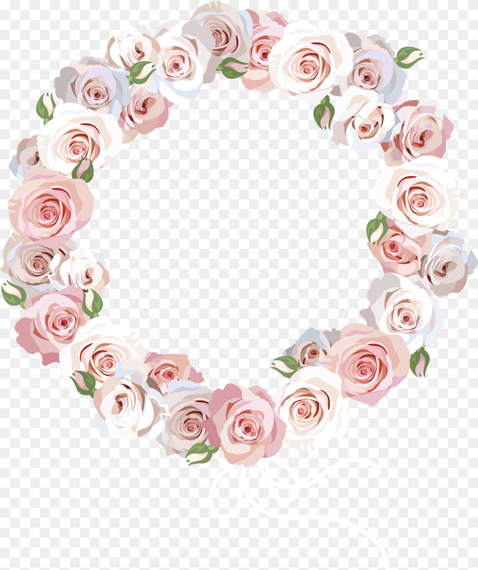 Euclidean Vector Circle Border Border Transparent Background Flower Circle, Plant, Rose, Flower Arrangement, Art Png