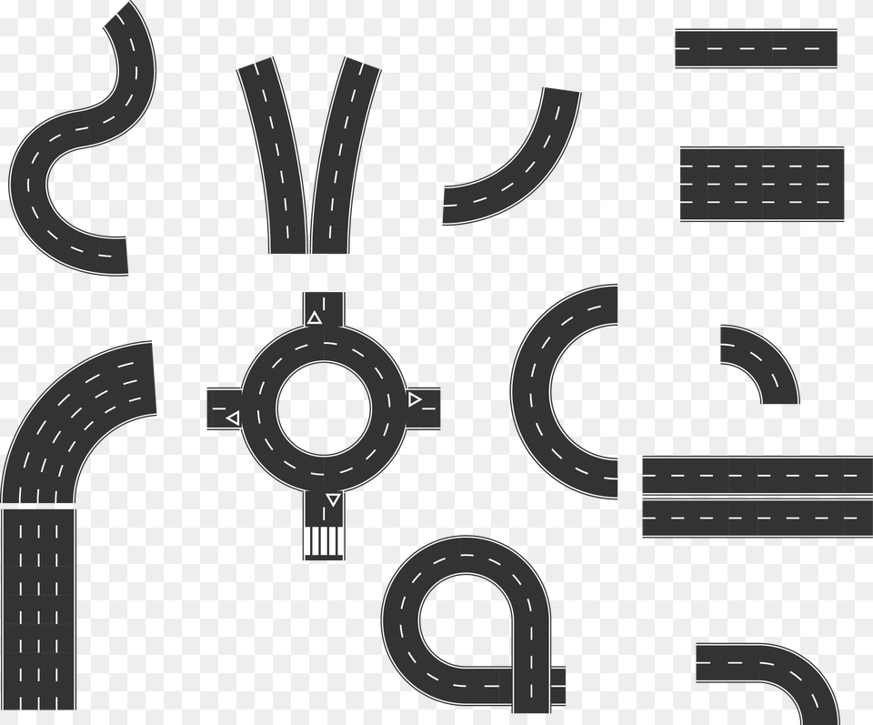 Euclidean Vector Curve Transport Road Road Curve Clipart, Horseshoe Free Transparent Png