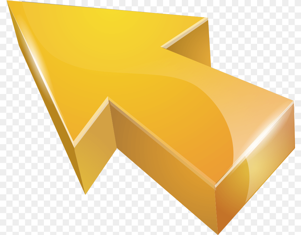 Euclidean Vector Icon Golden Golden Arrow, Gold Png