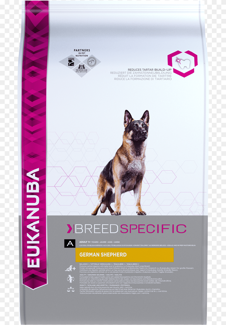 Eukanuba Breed Specific Betterave Pour Berger Allemand, Advertisement, Poster, Animal, Canine Free Png Download