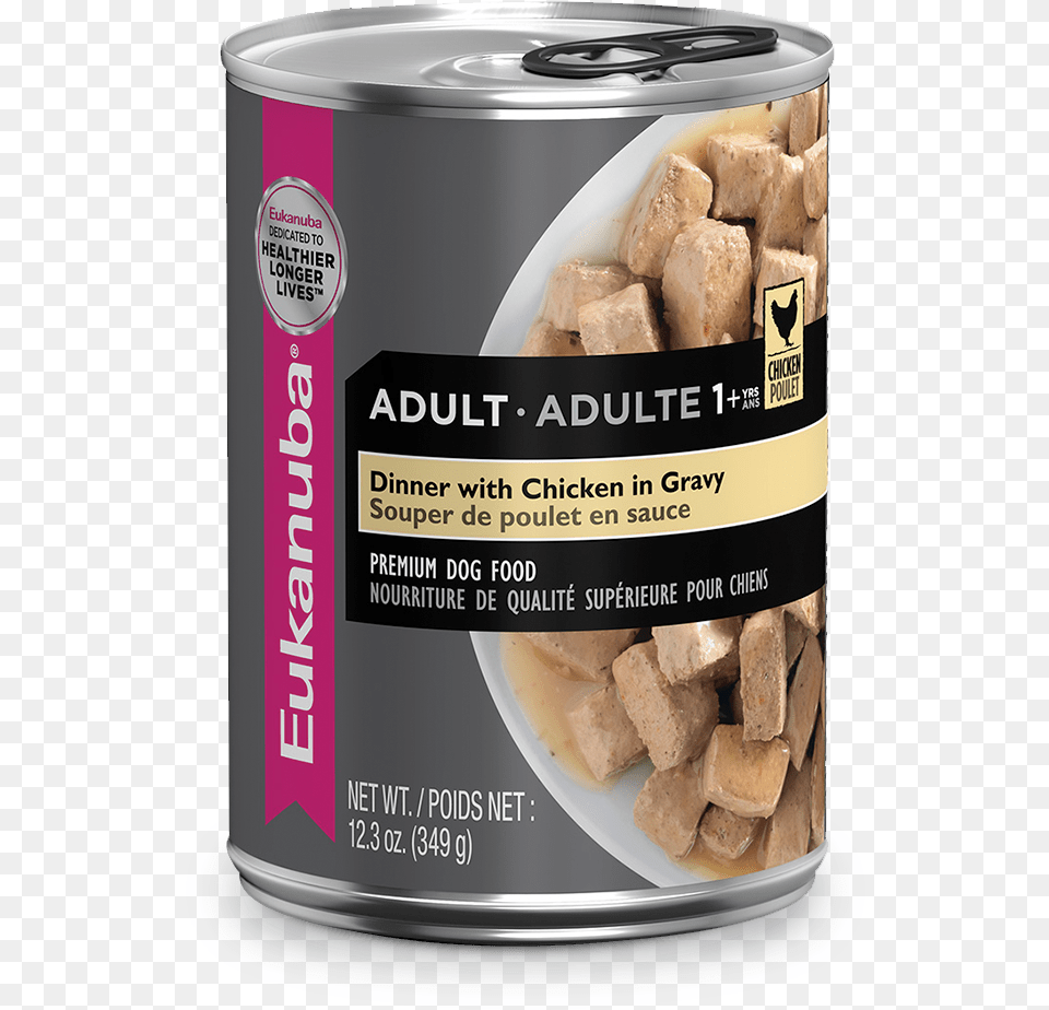 Eukanuba Dinner Chicken In Gravy Canned Dog Food Eukanuba Wet Dog Food, Aluminium, Tin, Can, Canned Goods Free Transparent Png