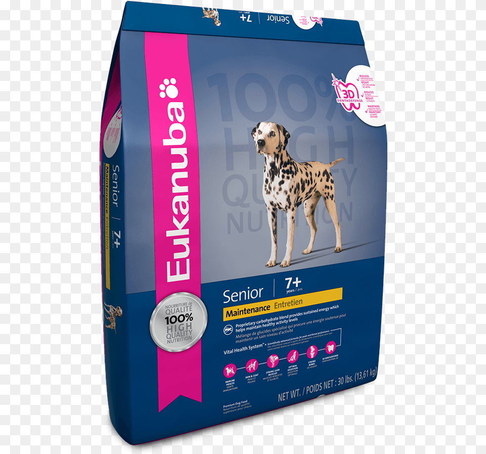 Eukanuba Senior Maintenance Dog Food 30 Lb Bag, Animal, Canine, Mammal, Pet Free Png Download