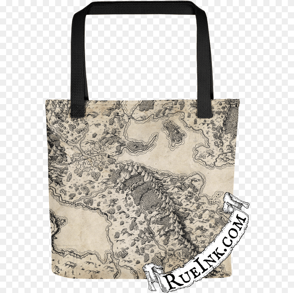 Euphoros Map Tote Bag Halloween, Accessories, Purse, Tote Bag, Handbag Free Png