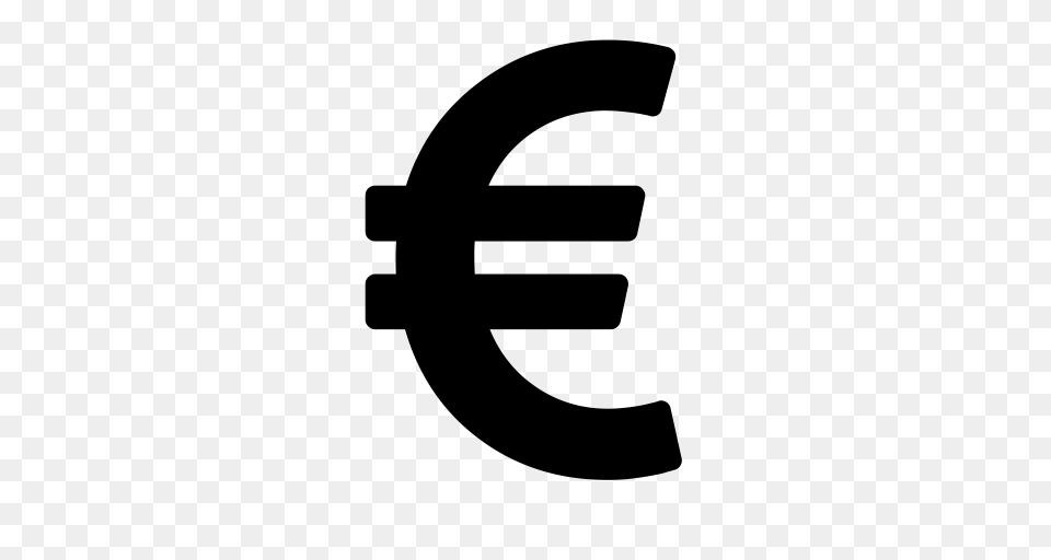 Eur Euro European Icon With And Vector Format For, Gray Png