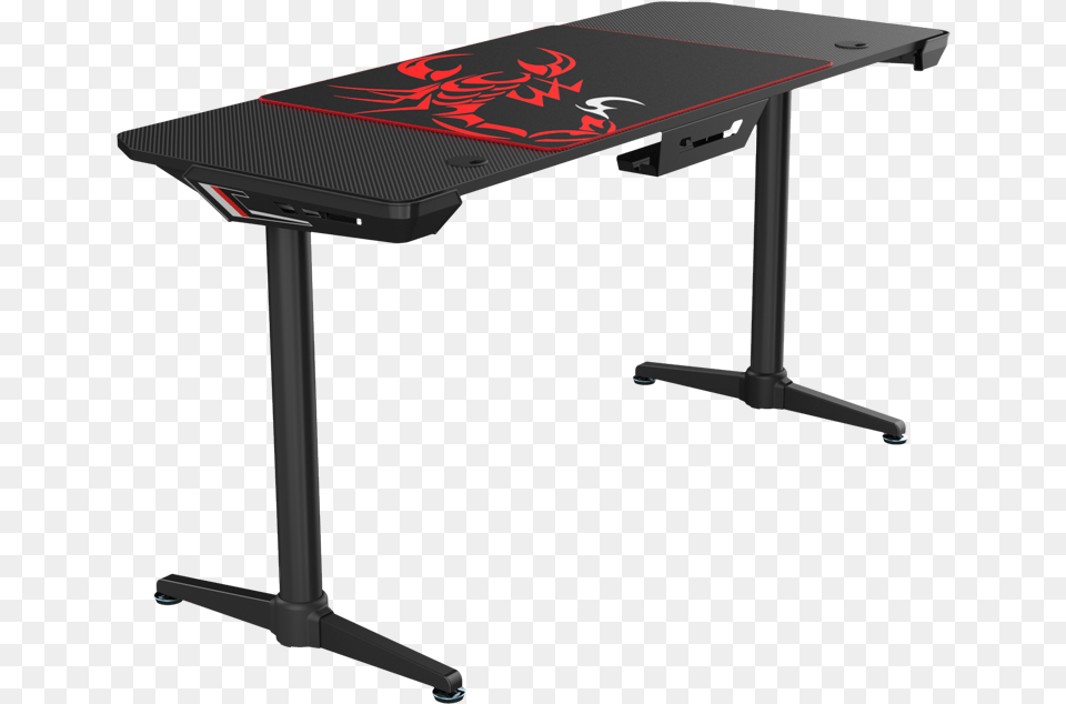 Eureka I60 Gaming Desk Table Pc Gamer, Furniture Free Png Download