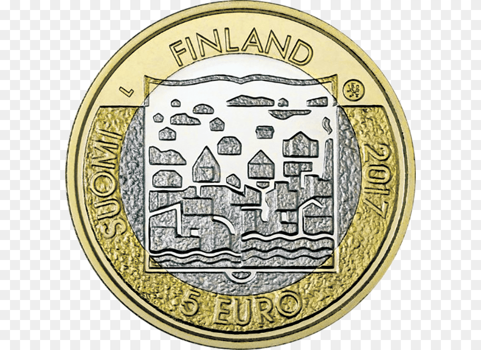 Euro 2017 Finland Kekkonen, Coin, Money Free Png