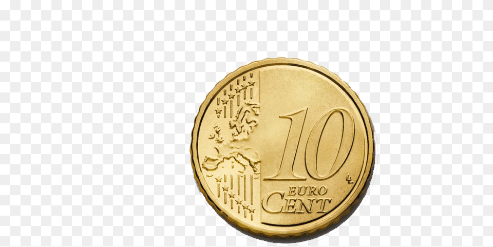 Euro, Gold, Coin, Money, Disk Free Png