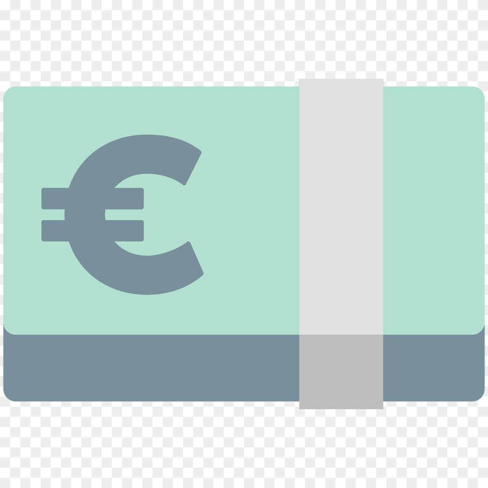 Euro Banknote Emoji Clipart Free Png