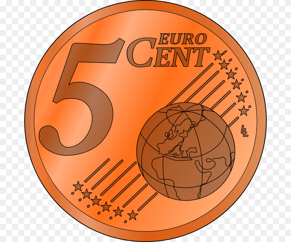 Euro Cent, Sphere, Coin, Money, Astronomy Free Transparent Png