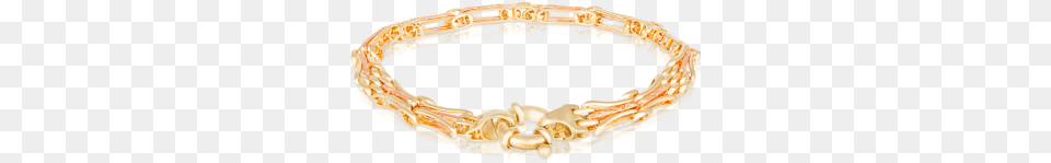 Euro Gate Bracelet Made In 9ct Yellow And Rose Gold Aparador De Amor, Accessories, Jewelry, Ornament, Gemstone Free Transparent Png