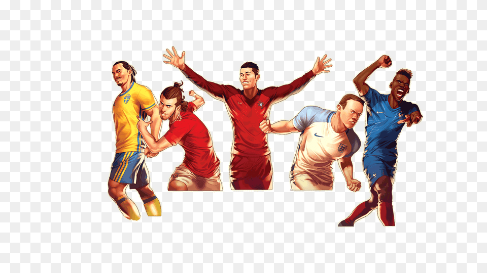 Euro Header Football Espn Euro, Adult, Male, Man, Person Png Image