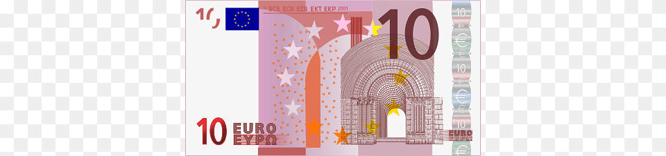 Euro Note Clipart, Money Free Png