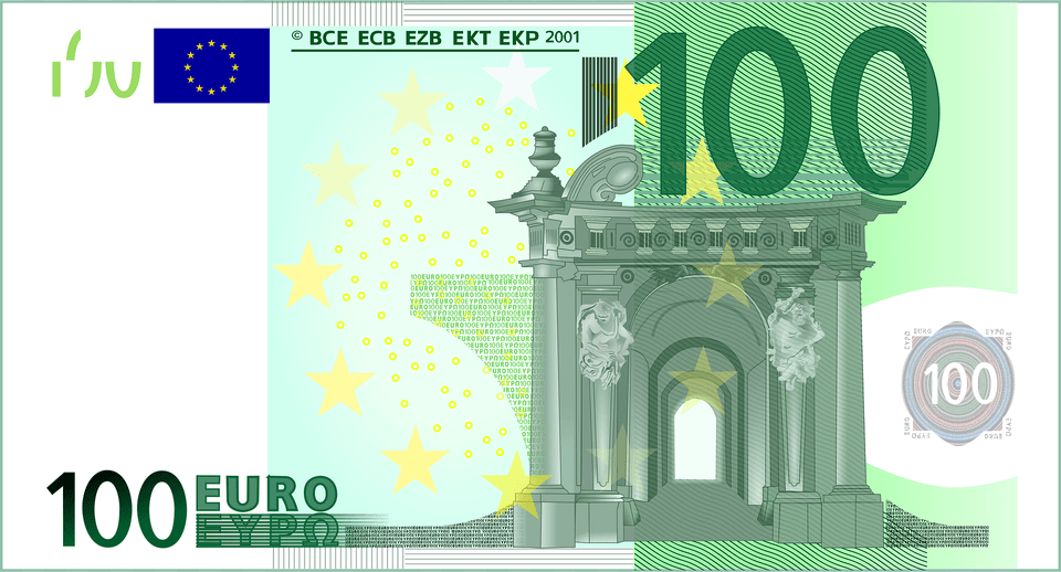 Euro Note Clipart, Money Png