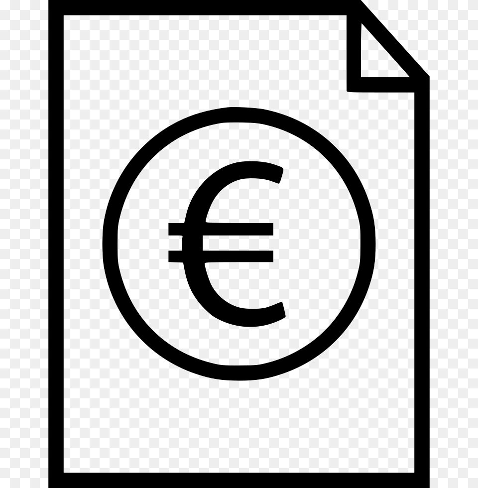 Euro Sign Money Coin Contact Business Plan Comments Euro, Symbol, Number, Text, Ammunition Png