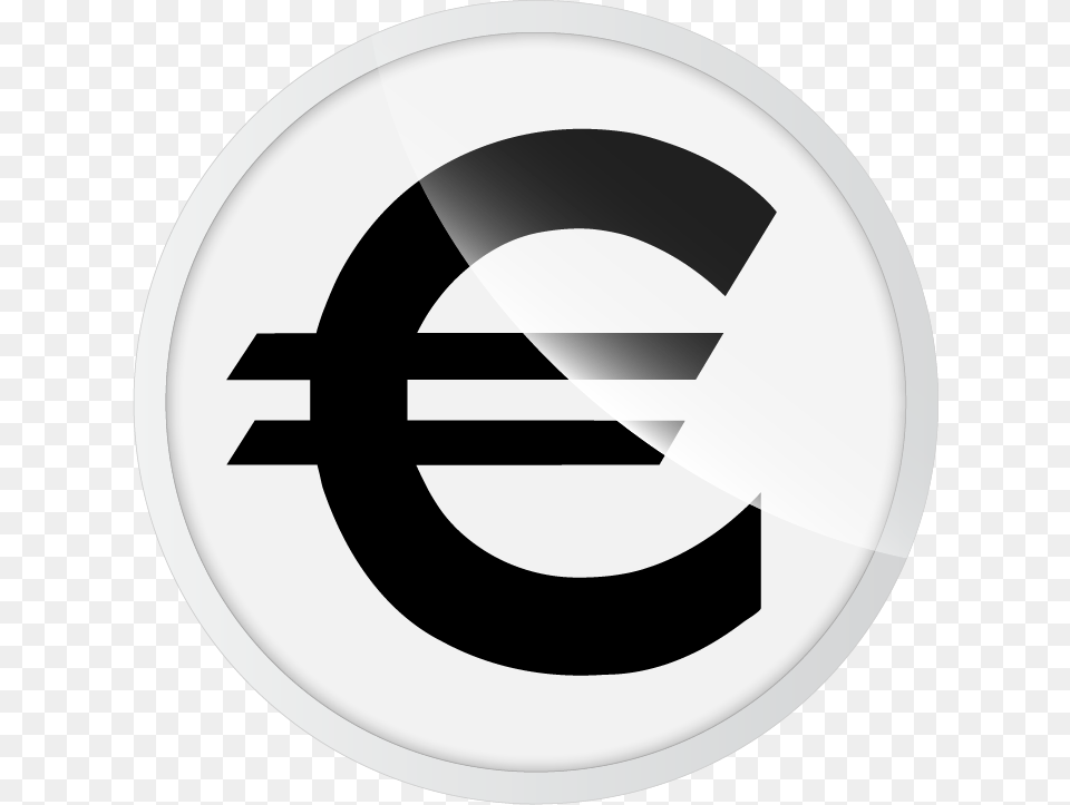 Euro Symbol Blue, Sign Free Png Download