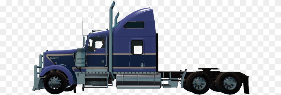 Euro Truck Simulator, Trailer Truck, Transportation, Vehicle, Person Png Image