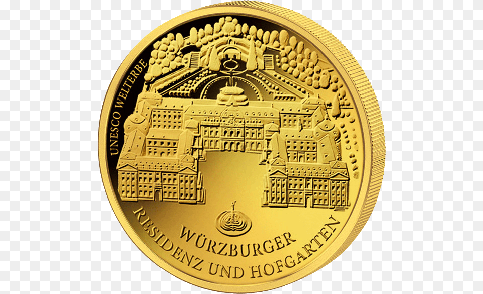 Euro Wrzburg, Gold, Coin, Money Free Png Download