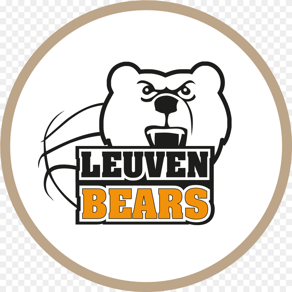 Euromillions Basketball League Leuven Bears, Photography, Logo, Sticker Png Image