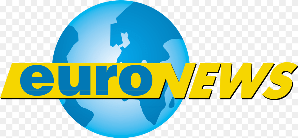 Euronews Old Euro News Logo Full Size Image Euro News Channel Logo, Astronomy, Outer Space, Sphere Free Png