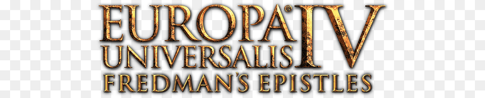 Europa Universalis Iv Europa Universalis 4 Logo, Book, Publication, Text, Blackboard Png