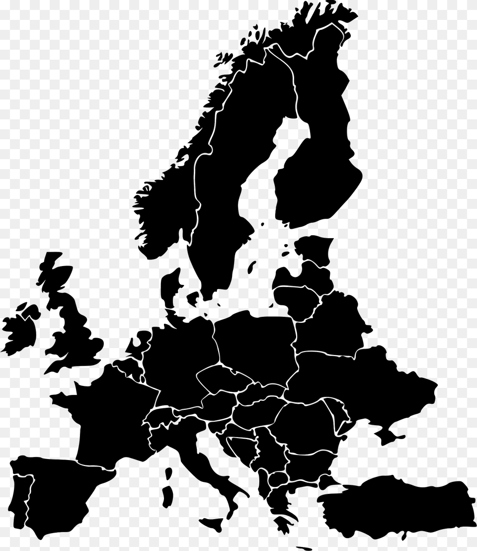 Europe Clipart, Chart, Plot, Map, Atlas Png Image