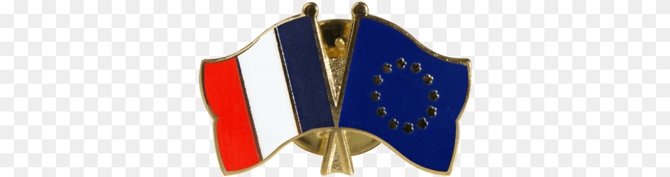 Europe Friendship Flag Pin Badge Drapeau France Et Europe, Logo Png