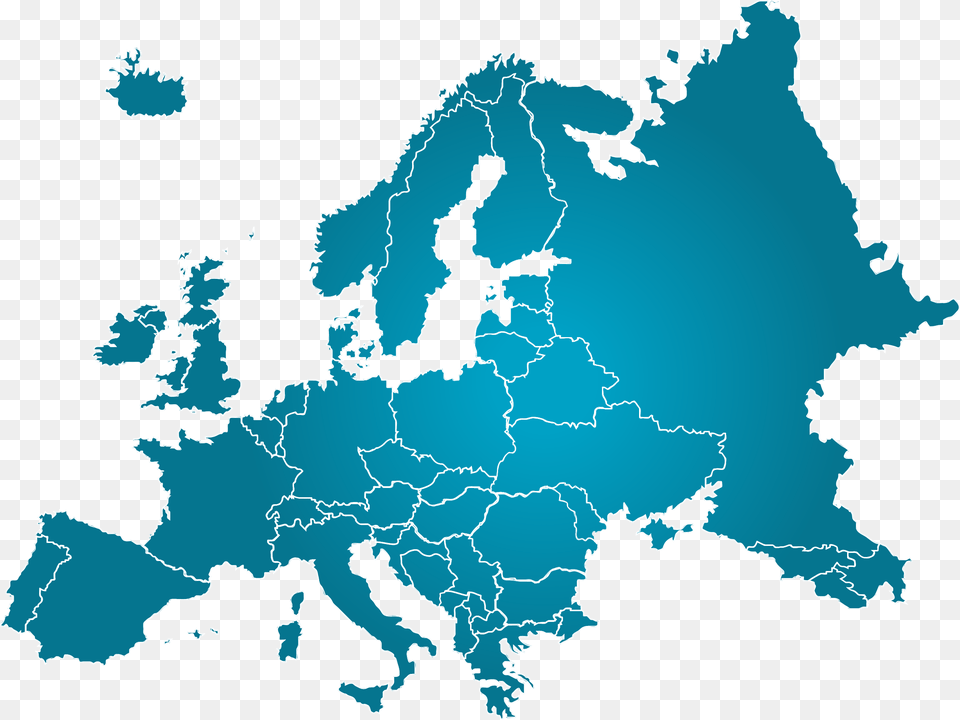 Europe Map, Chart, Plot, Atlas, Diagram Free Png