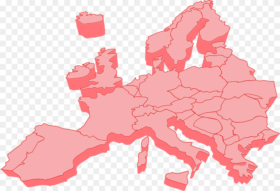 Europe Map 3d Vector, Chart, Plot, Baby, Person Free Png