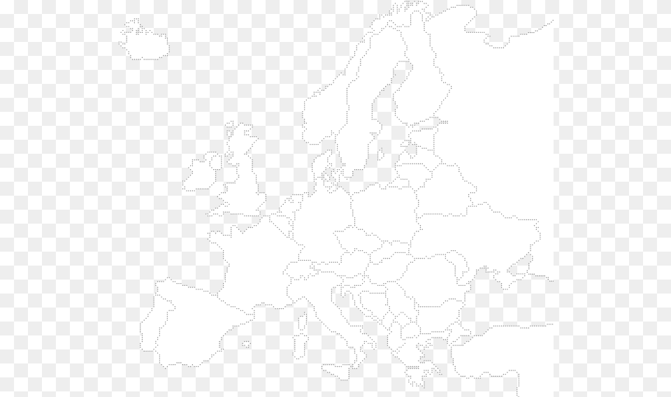 Europe Map Blank Download Sketch, Chart, Plot, Atlas, Diagram Png Image