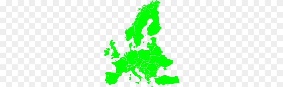 Europe Map Green Clip Art, Vegetation, Tree, Rainforest, Plant Free Png