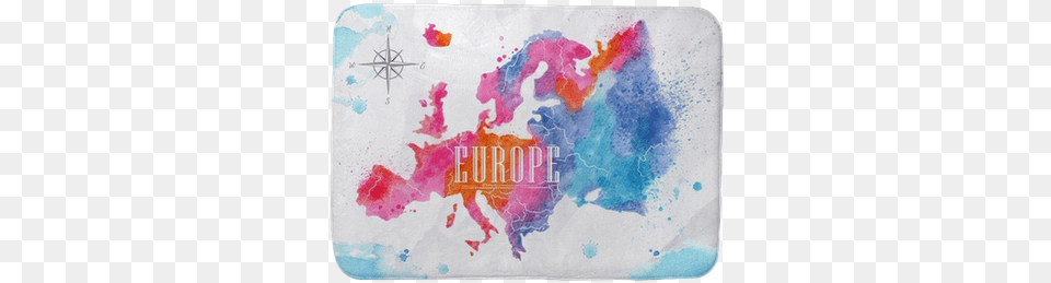 Europe Map Watercolour, Art, Painting, Modern Art Free Transparent Png