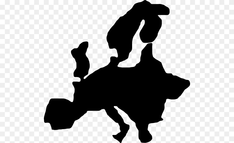 Europe Outline Clip Art, Silhouette, Stencil, Adult, Person Png
