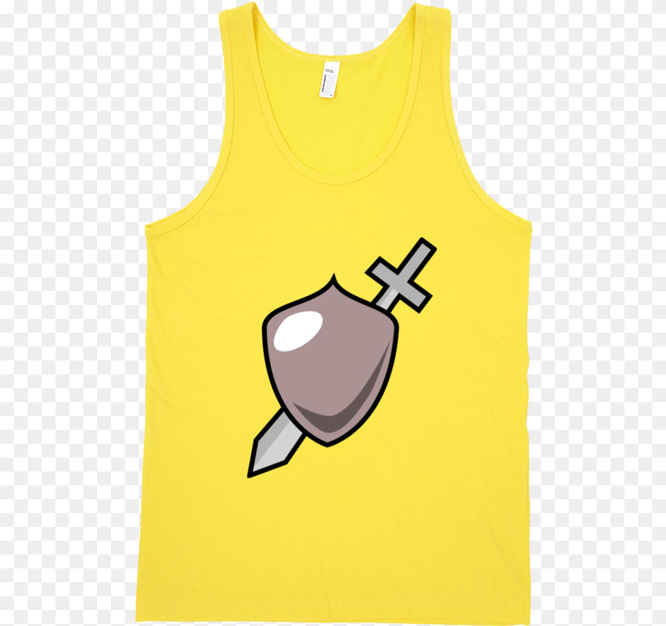 Europe Tees Sword And Shield Icon Sleeveless, Clothing, Vest Free Transparent Png