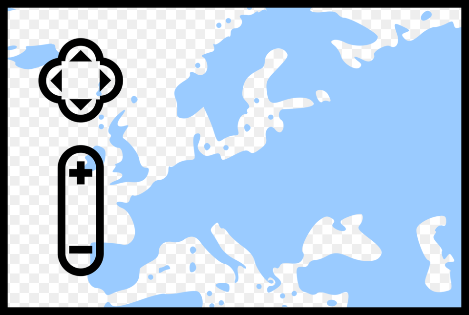 Europe Vector Map, Silhouette, Stencil, Person, Art Free Png Download