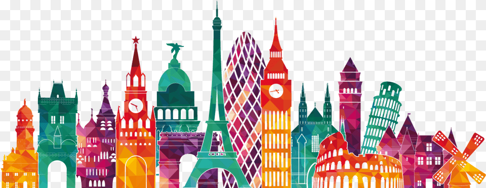 Europe Vector Places, Urban, Metropolis, Graphics, City Free Png