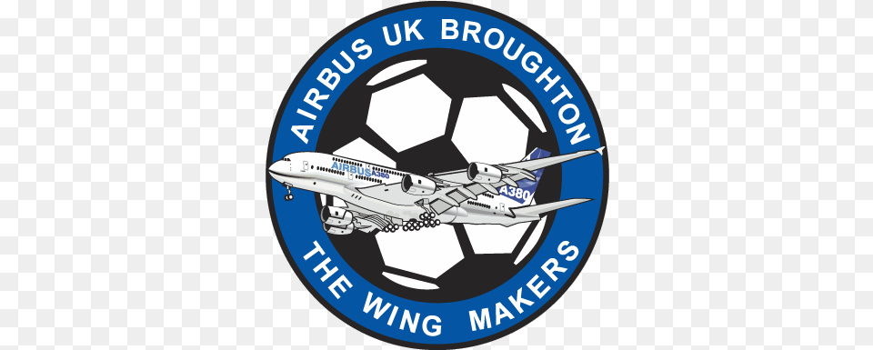 European Football Club Logos Airbus Uk Broughton, Aircraft, Transportation, Vehicle, Logo Png