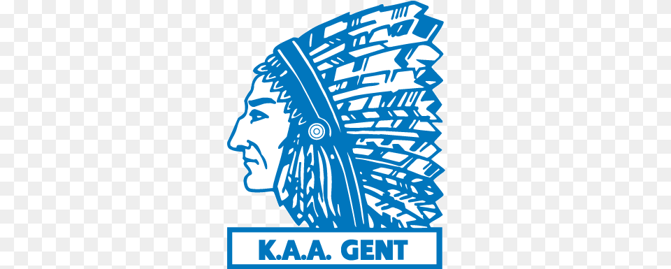 European Football Club Logos Kaa Gent Old Logo, Advertisement, Poster, Face, Head Free Transparent Png