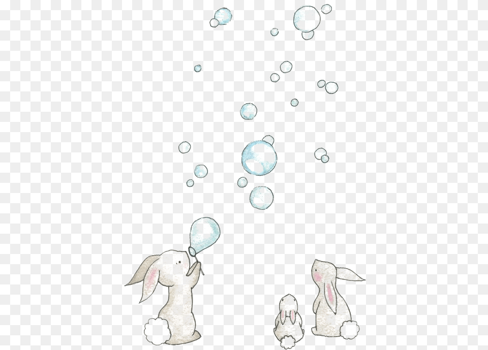 European Rabbit Painting Illustration Drawings For Baby Room Free Png