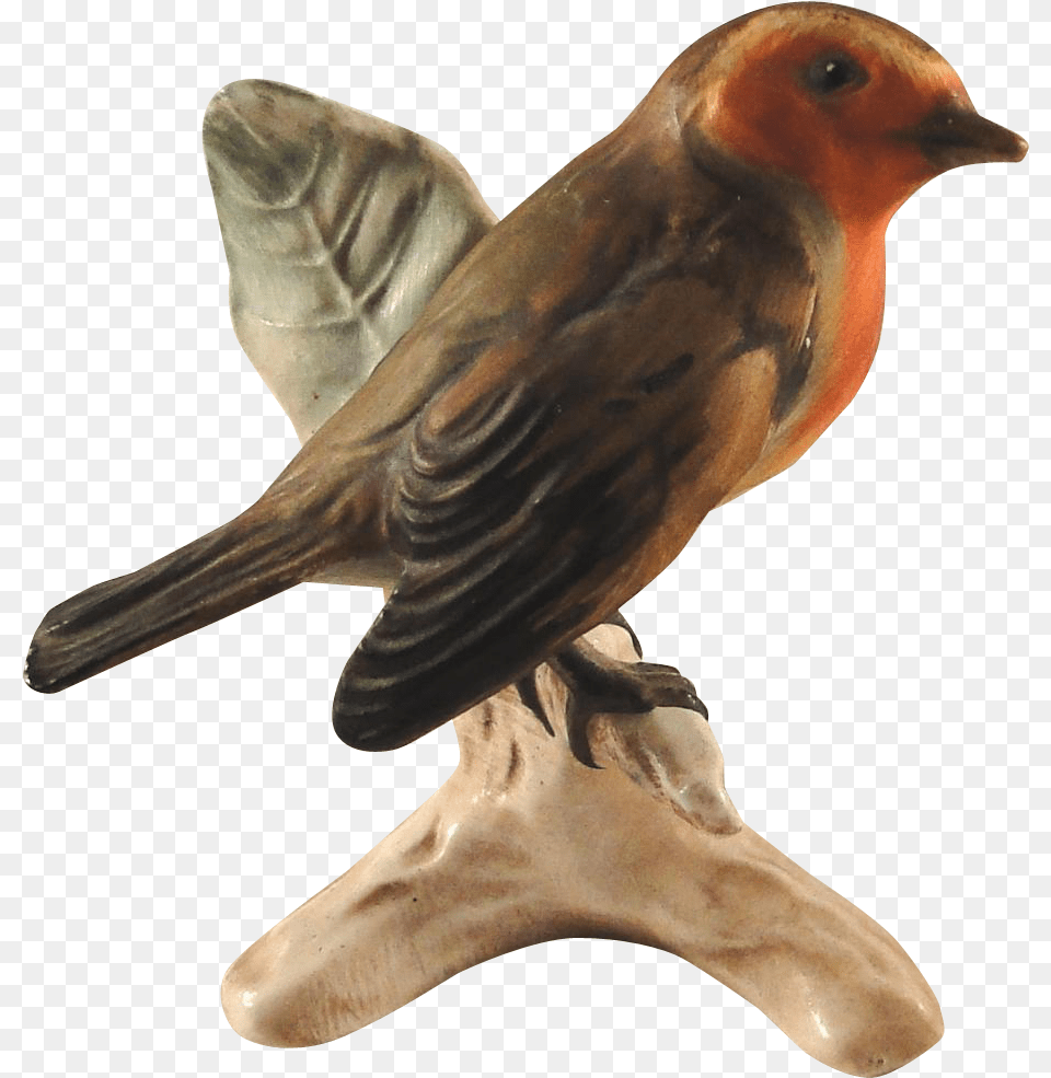 European Robin, Animal, Bird, Finch, Figurine Png Image