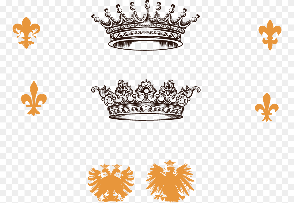 European Royal Crown Korona Korolya I Korolevi Print, Accessories, Jewelry Free Png Download