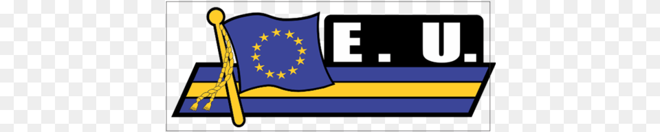 European Union Flag Car Sidekick Decal Car Png