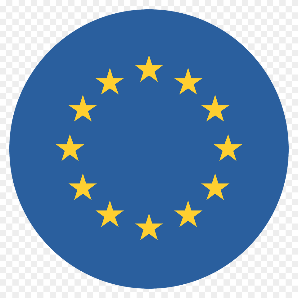 European Union Flag Emoji Clipart, Nature, Night, Outdoors, Symbol Png