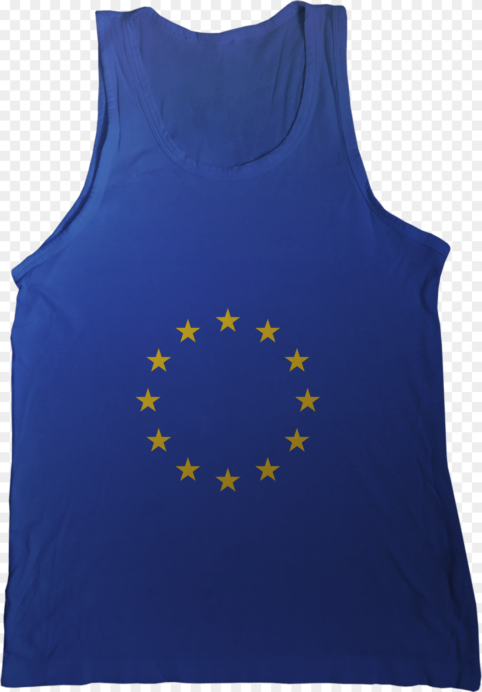 European Union Flag Tank Top European Union, Clothing, Tank Top, Shirt Free Png