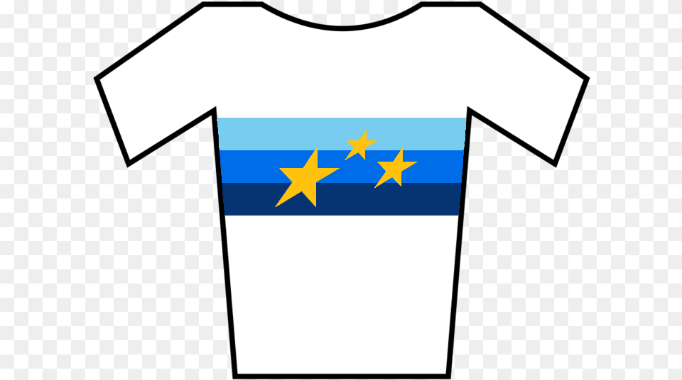 Europeanchampionjersey Uci European Champion Jersey, Clothing, Star Symbol, Symbol, T-shirt Free Png