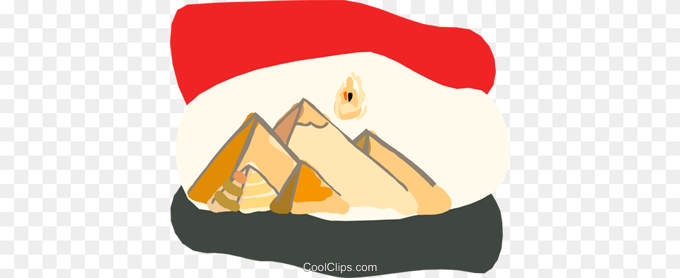 Eurosketch Style Egypt Pyramids Royalty Vector Clip Art, Tent, Camping, Outdoors, Animal Png Image