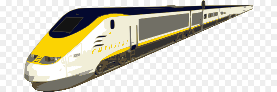 Eurostar Clipart, Railway, Train, Transportation, Vehicle Png Image