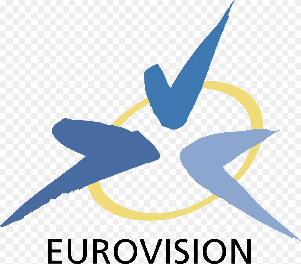 Eurovision Song Logo Background Ebu Logo, Symbol, Animal, Fish, Sea Life Png