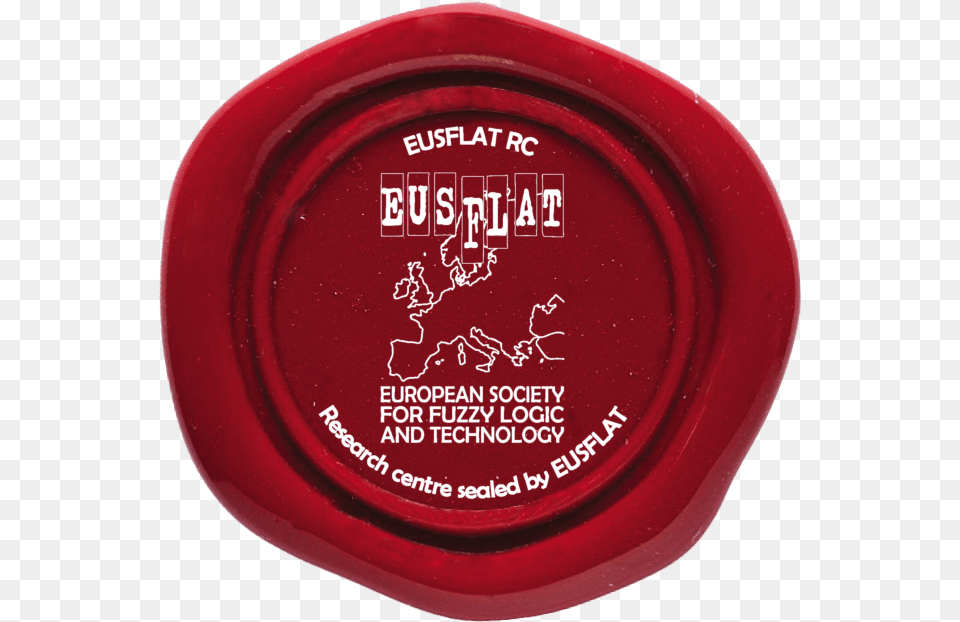 Eusflat Rc Eusflat Rc European Society For Fuzzy Logic And Technology, Wax Seal, Plate Free Transparent Png